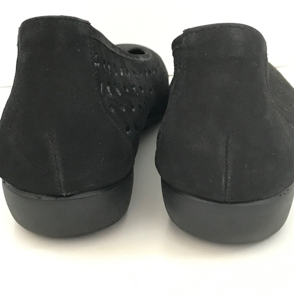 MUNRO Aubrey Ballet Flat Suede Comfort Loafer Black Women’s Size 13 - Picture 5 of 16